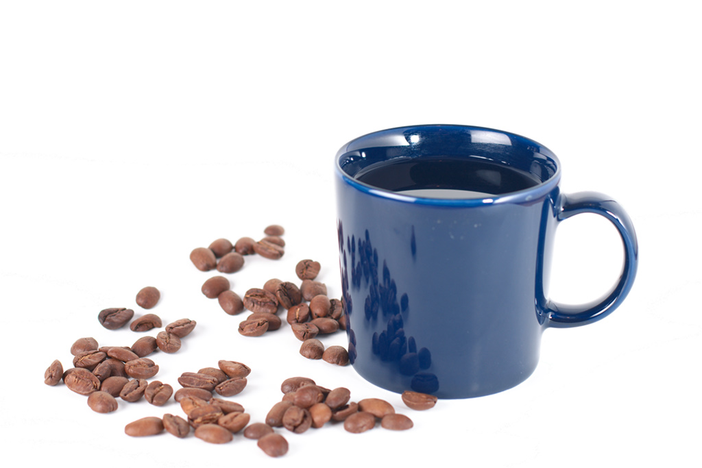 Kaffepause - mit første microstockbillede.